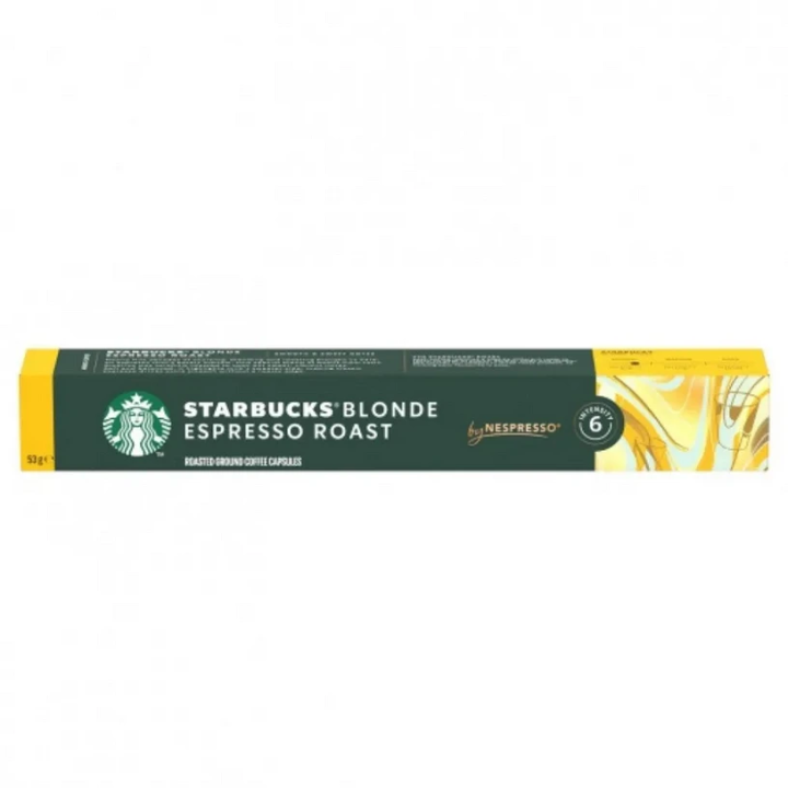 Blonde Espresso Roast 10 cápsulas Nespresso Starbucks®