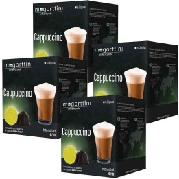 Cappuccino Mogorttini 4 cajas de 16 cápsulas con Dolce Gusto