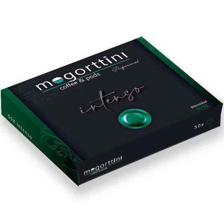 Intenso Mogorttini, 50 cápsulas compatível com Nespresso Professional